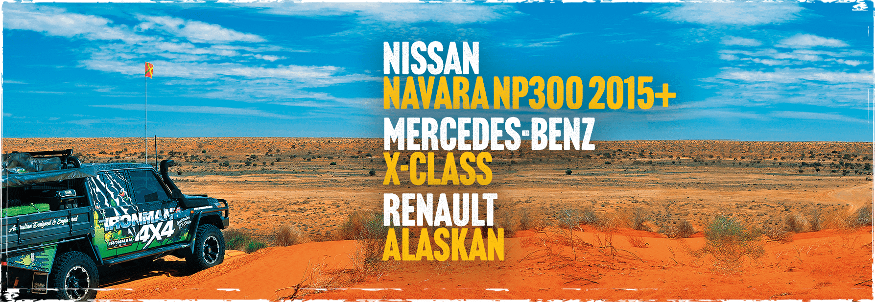 Fahrwerk für Nissan Navara NP300 2015+ / Mercedes-Benz X-Klasse / Renault  Alaskan mit ABE und Höherlegung - Genesis Import
