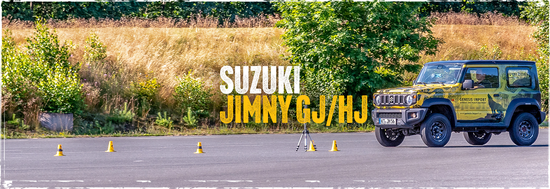 Fahrwerk für Suzuki Jimny GJ/HJ mit ABE und Höherlegung - Genesis Import