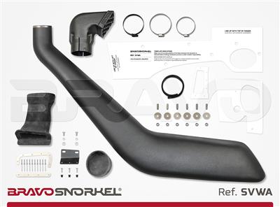 Bravo Snorkel VW Amarok ('10+), r, 89 mm