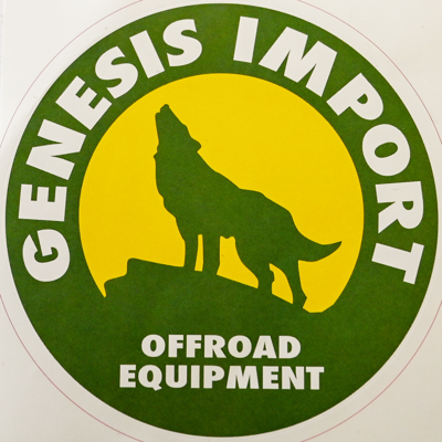 Genesis Import Sticker Logo 95mm ⌀