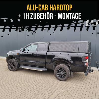 Alu-Cab Hardtop + 1h Zubehör - Montage