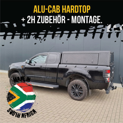 Alu-Cab Hardtop + 2h Zubehör - Montage