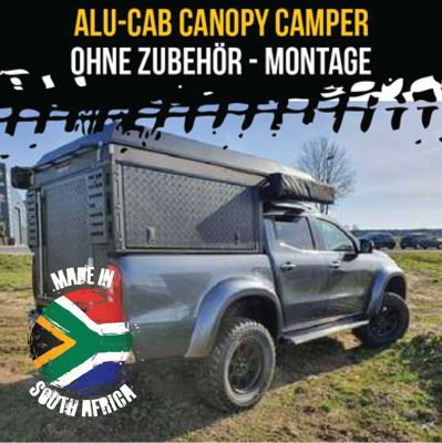 Alu-Cab Canopy Camper ohne Zubehör - Montage