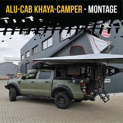 Alu-Cab Khaya-Camper - Montage