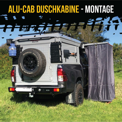 Alu-Cab Duschkabine - Montage