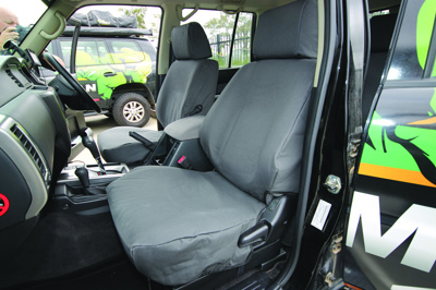 IronMan 4x4 Canvas Seat Covers with Built-in Map Pockets
