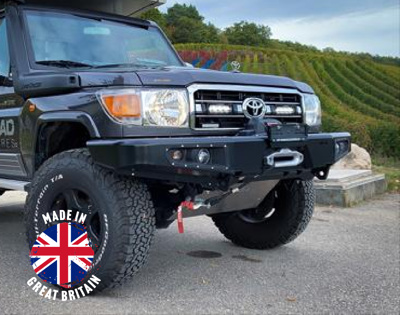 Lazer Lamps Grille Kit Toyota Land Cruiser 70 Series (2007+) incl. 2x ST4 Evolution