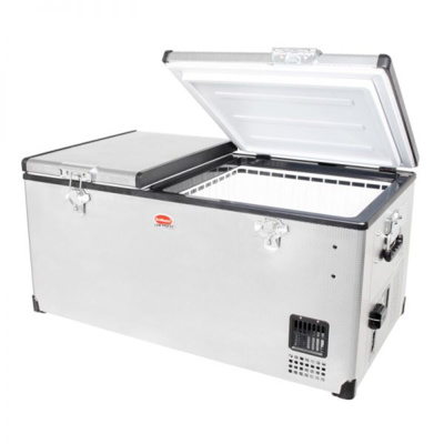 SnoMaster Kühl- und Gefrierbox Low Profile 92D mit zwei getrennten Kühlfächern: 41L/51L