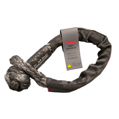 T-MAX Recovery Gear Musclelift Soft Shackle 1,27cm diameter, 18 tons, with bag