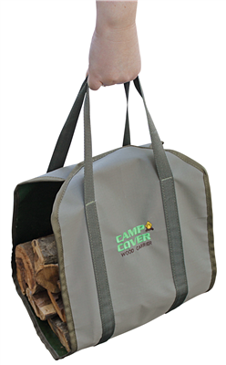 Camp Cover Wood Carrier, khaki
