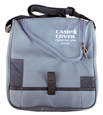 Camp Cover Picnic Cooler Cheese&Wine, charcoal