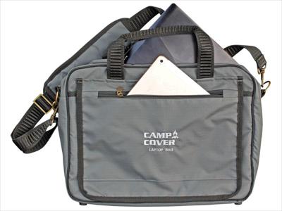 Camp Cover Laptop Briefcase Bag, charcoal