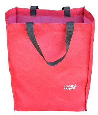 Camp Cover Shopper Bag, red