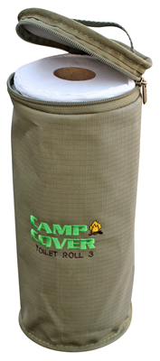 Camp Cover Toilet Roll Holder Multi, khaki