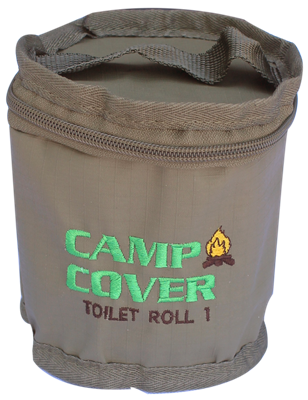Camp Cover Toilet Roll Holder Single, khaki