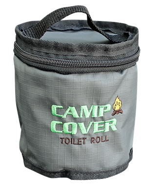 Camp Cover Toilet Roll Holder Single, charcoal