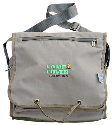 Camp Cover Kulturtasche zum Umhängen Khaki