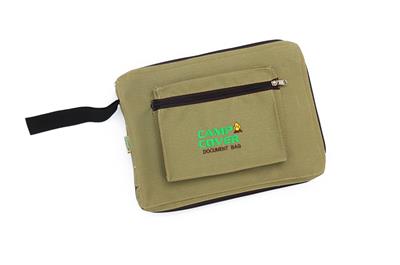 Camp Cover Safari Style Tasche für Dokumente Khaki