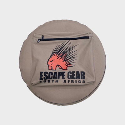 Escape Gear Reserveradabdeckung 30" Reserveradtasche Khaki mit Stautasche Khaki