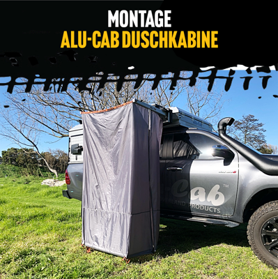 Alu-Cab Shower Cube - Mounting