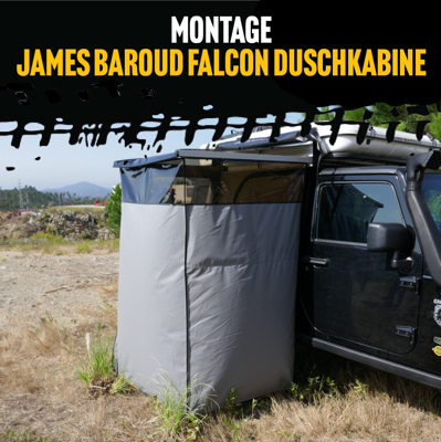 James Baroud Falcon Shower Cube - Mounting