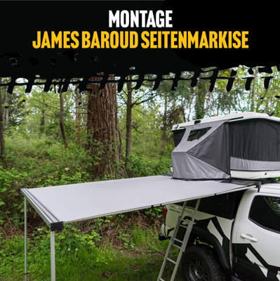 James Baroud Seitenmarkise - Montage
