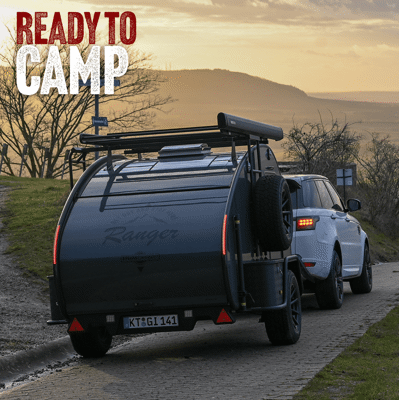 HeroCamper Camping Anhänger "Ready to Camp" Dark Grey