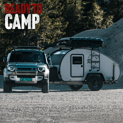 HeroCamper Camping Anhänger "Ready to Camp" Light Grey