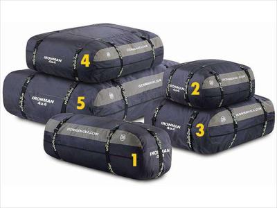IronMan 4x4 200l weatherproof roof cargo storage bag-1400x500x300mm