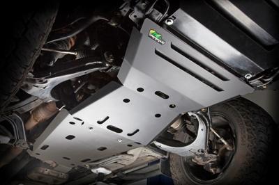 Premium Unterfahrschutz 4mm Stahl Schutz für Motor,Getriebe,Verteilergetriebe, Hilux Revo '15+