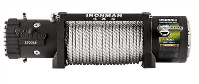Ironman 4x4 Seilwinde 4310 kg elektrisch 12V Stahlseil