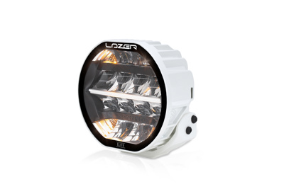 Lazer Lamps Sentinel 7" Elite in Weiß mit Positionslicht