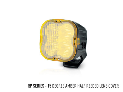 Lazer Lamps Amber Half-Reeded Lens – 15 Degrees – RP-Series/Utility-80 HD