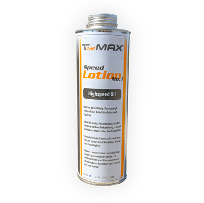 TimeMAX Speed Lotion No.1 (1 Liter)