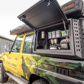 Alu-Cab Kitchen-Kit Inlet für Seitenfensterbox Hubdach "THOR" Land Cruiser 76, links