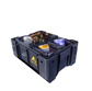 Bundle Ammo Box mit Taschen Set 2x Viertel/1x Halb Schwarz 