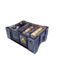 Bundle Ammo Box with pouch set 3x thirds khaki 