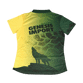 Genesis Import  Green & Yellow Polo-Shirt Unisex in XL