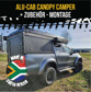 Alu-Cab Canopy Camper with 1h accessories - mounting