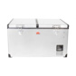 SnoMaster Kühl- und Gefrierbox Low Profile 66D mit zwei getrennten Kühlfächern: 32,5L/33,5L