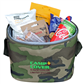 Camp Cover Cooler Six Pack, camouflage