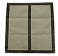 Camp Cover Door Storage System with six clear pockets and velcro, khaki