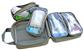 Camp Cover Organizer with four separate transparent bags