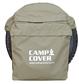 Camp Cover Reserveradabdeckung mit zwei Taschen Safari Style 33" Khaki