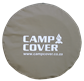 Camp Cover Reserveradabdeckung ripstop mit reflektierender Aufschrift 83cm Durchmesser Khaki