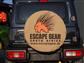 Escape Gear Spare Wheel Cover 28" , khaki , no bag