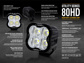 Lazer Lamps Utility-80 HD headlight (with variable brightness)